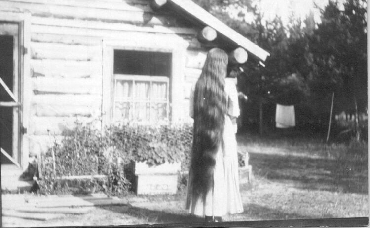 Lettie Adella (Mead) Evans, Montana 1925