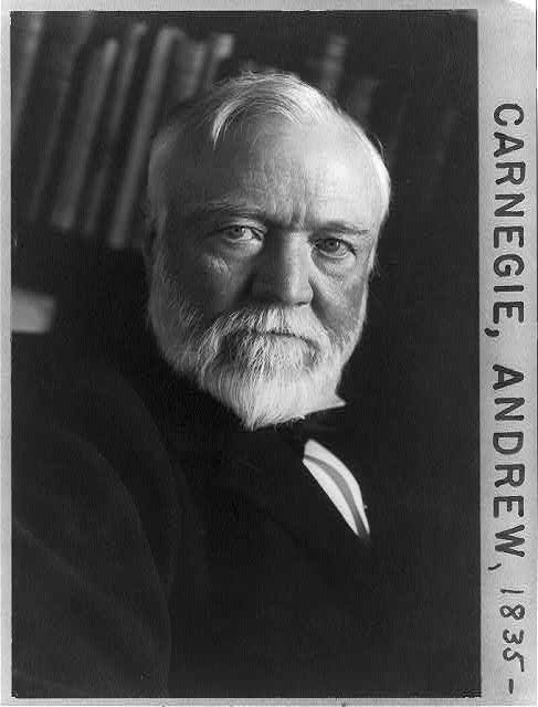 [Andrew Carnegie, 1835-1919, bust portrait, facing right]
