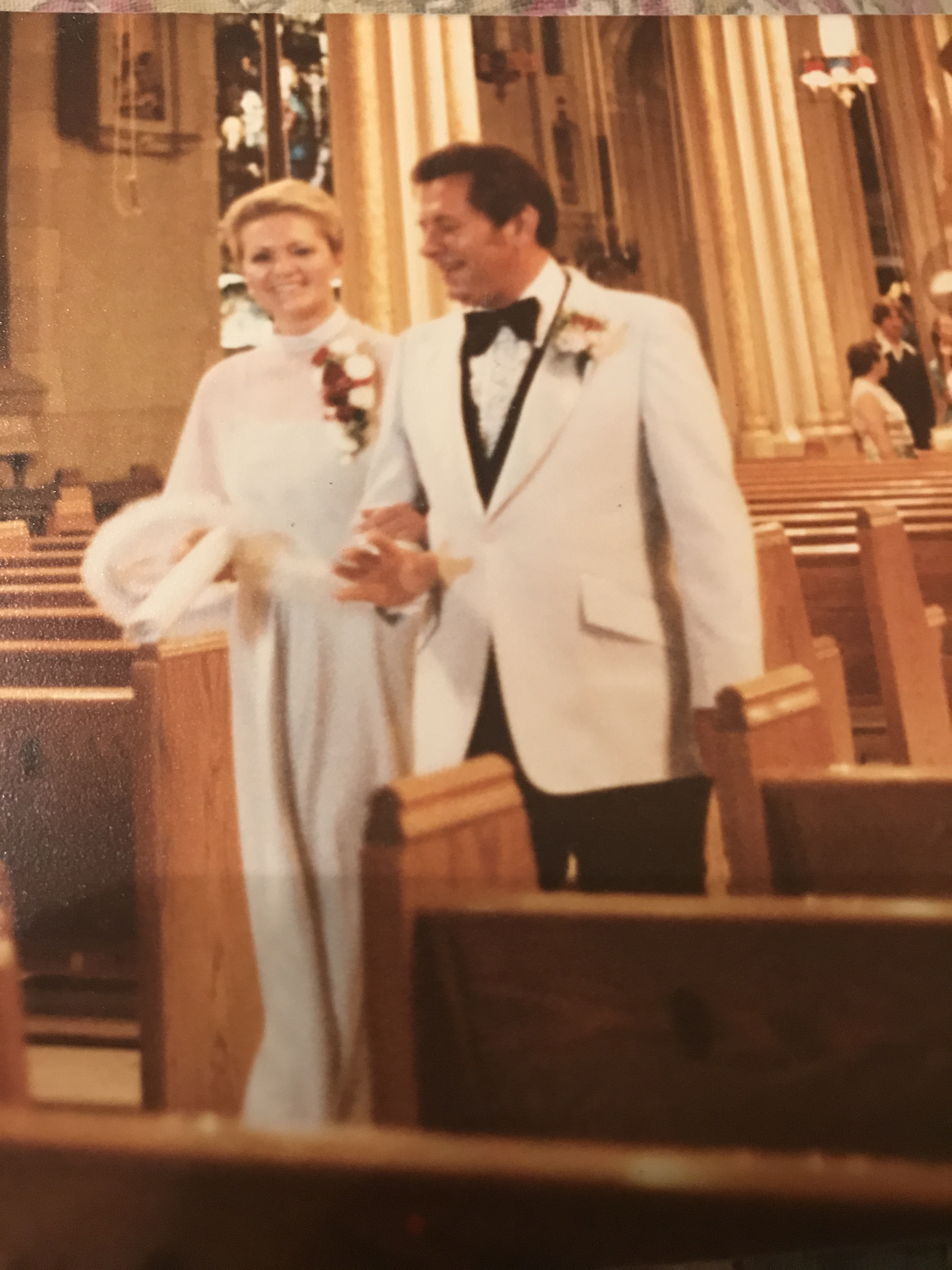 1979 daughter’s wedding