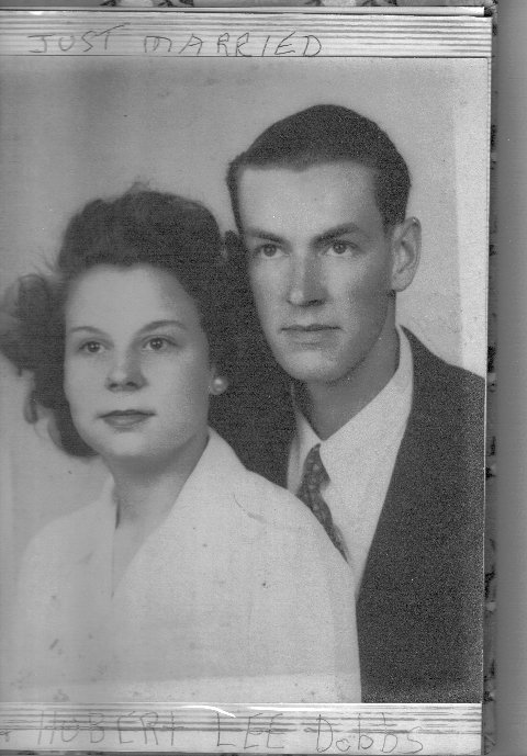 Hubert Lee Dobbs with his wife Lois