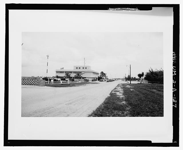 WAKE ISLAND AIRFIELD TERMINAL, BUILDING 1502 LOOKING...