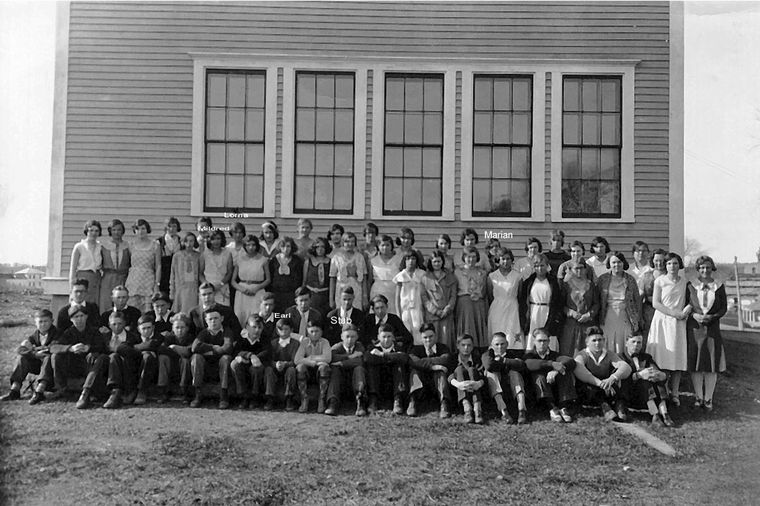 Hodgdon School Photo 1925 maybe