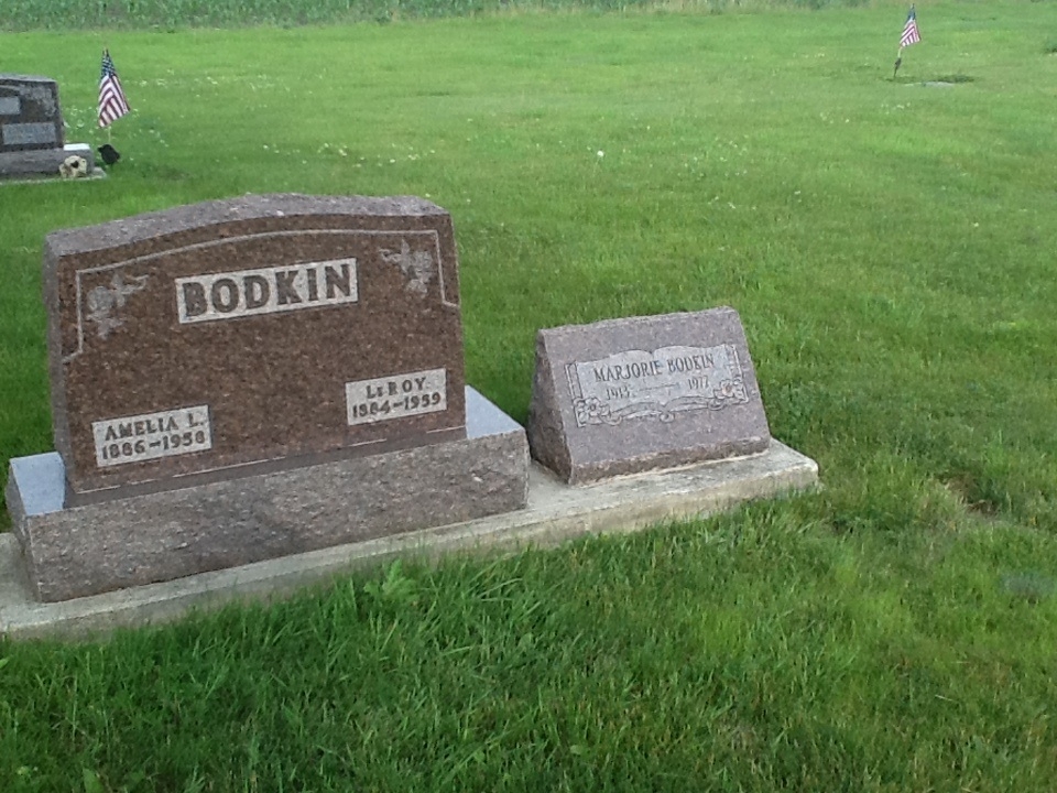 Marjorie Bodkin gravesite