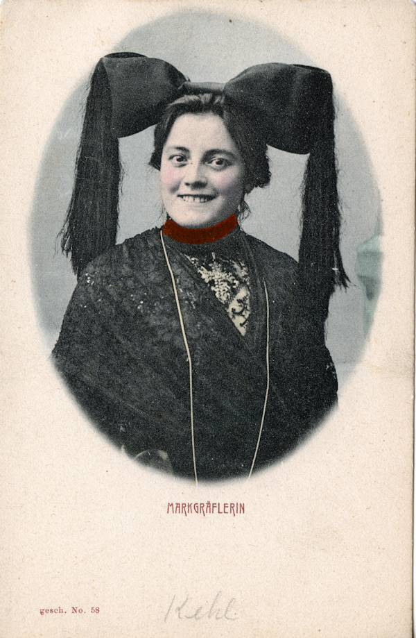 Markgräflerin (Woman from Markgräflerland, Germany)