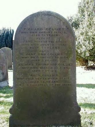 Richard Collier gravesite