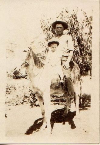 Ollie Morris and son, Alton Howard