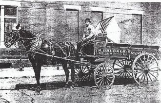 M. Brucker Foundry Delivery Wagon