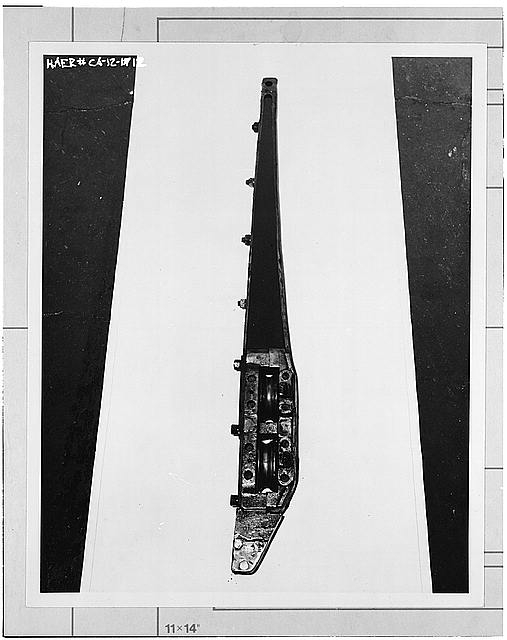 12. DEPRESSION BEAM: Photocopy of a July 1966 photograph...