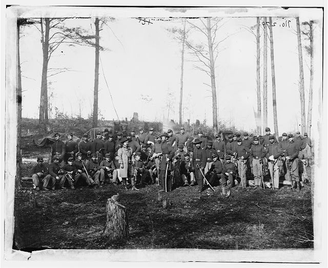 [Brandy Station, Va. Officers and men of Co. K, 1st U.S....