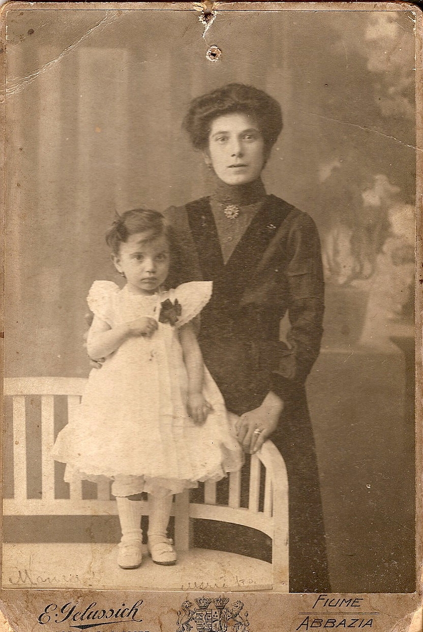 Pauline Belanich & child