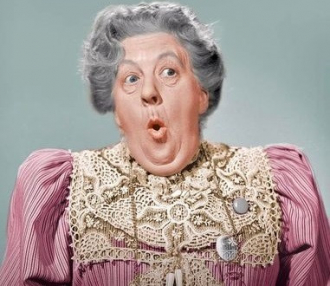 Margaret Rutherford in Colour.