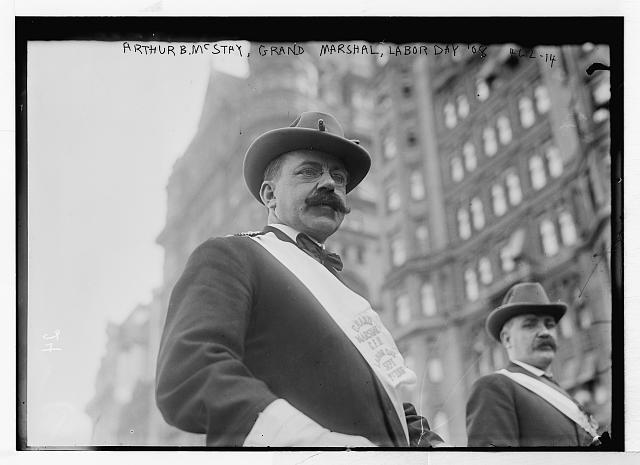 Labor Day Parade, Arthur B. McStay, Grand Marshal,...