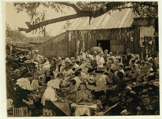 Another general view of the "hulling" station of A. J....