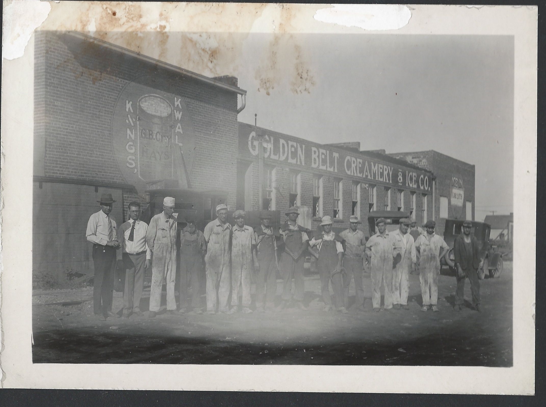 Golden Belt Creamery & Ice Company c.1915