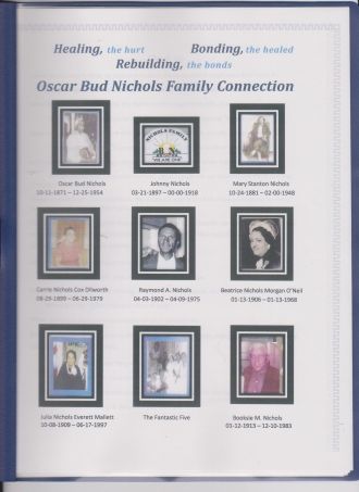Booksie Nichols family