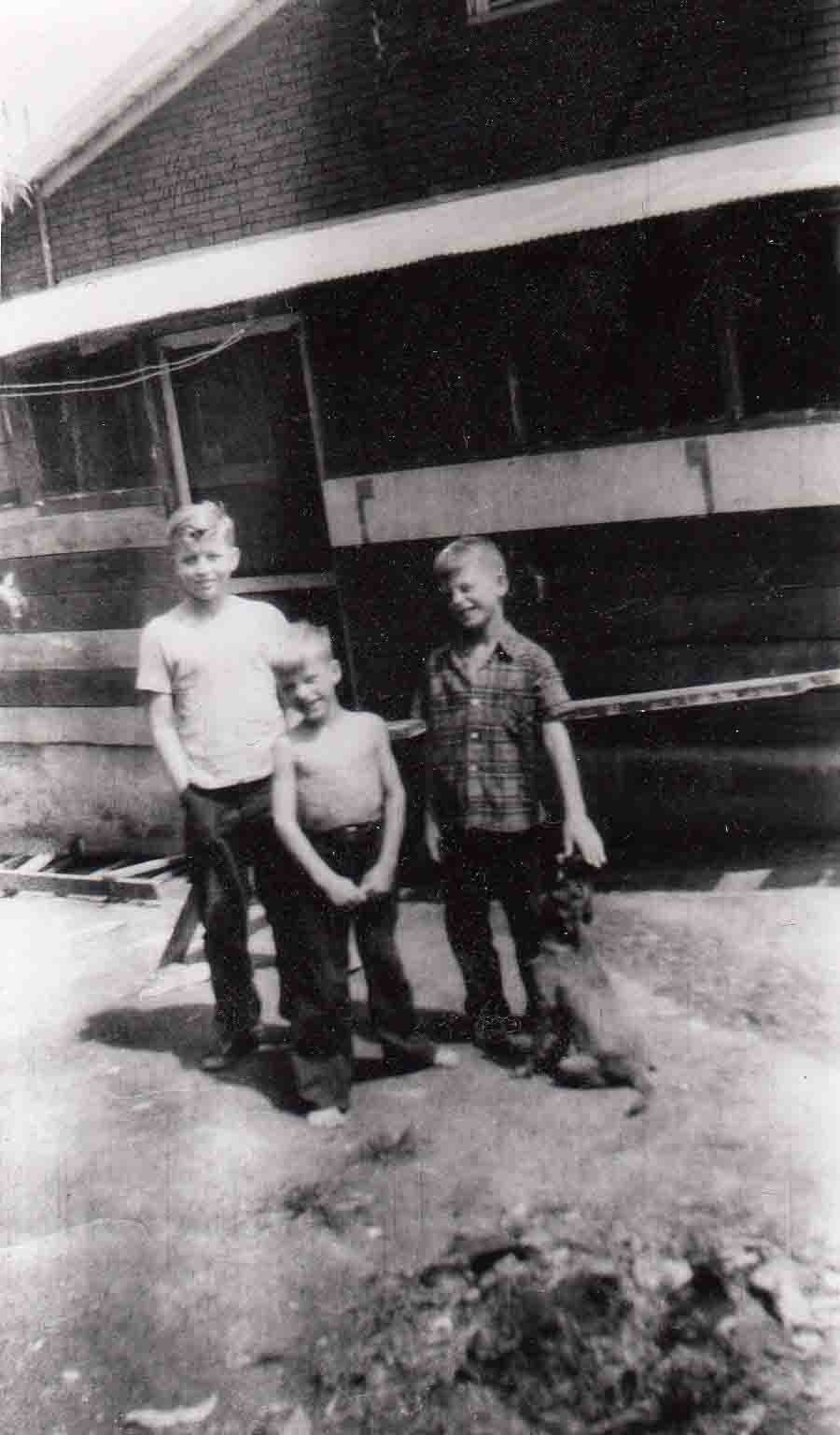 Edward Thomas, John William and Paul Issac Veitch