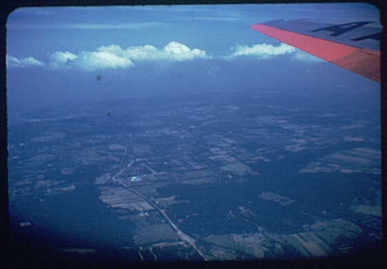 Aerial views over Long Island. View III