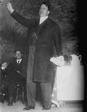 W.R. Hearst, speaking for the Independence Party