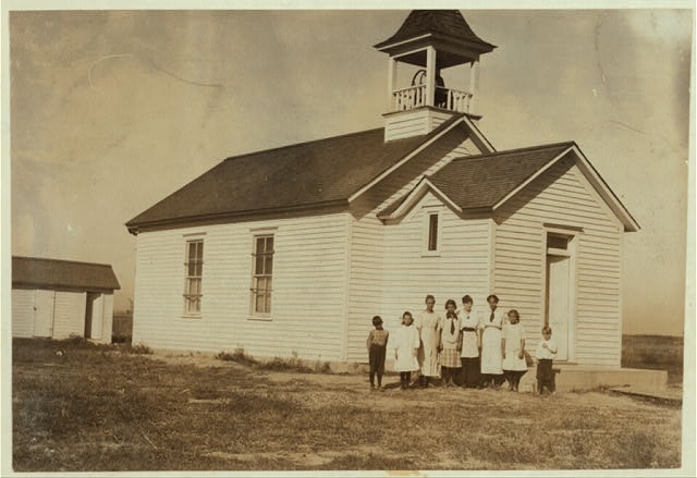 Williams School - Brush, Colo. 7 children present out of...