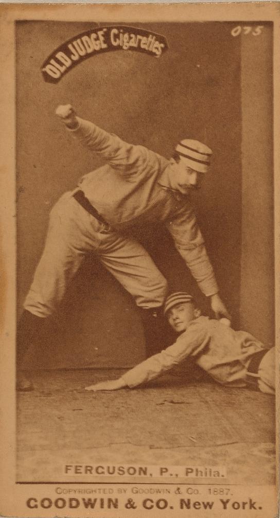 Charlie Ferguson Baseball Player 1890