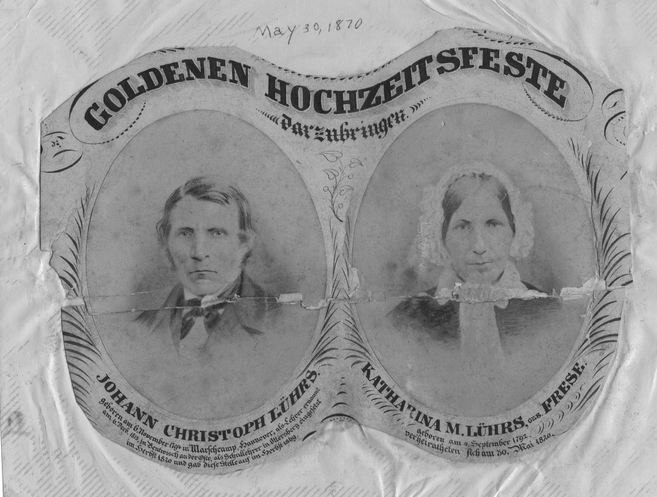 Johann and Katharina Luhrs