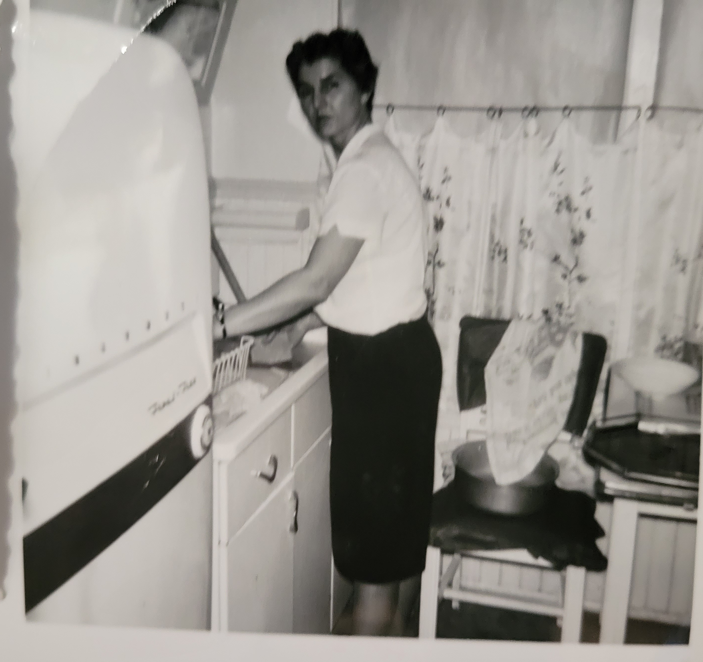 a young Aunt Rusty