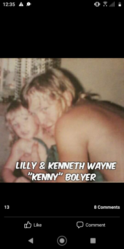 Lilly and Kenneth Wanye Bolyer "Kenny"