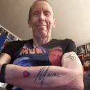 Paul Muni autograph tattoo
