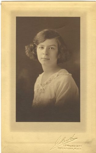 Sadie Berman, Dorchester High School 1921