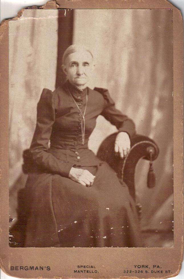 Mrs. Waltman mother of William Sipe