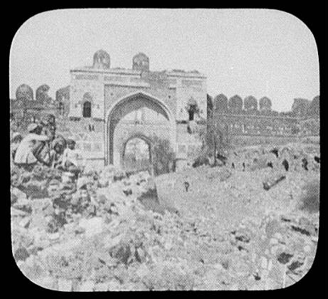 Delhi - ruins of Shershak
