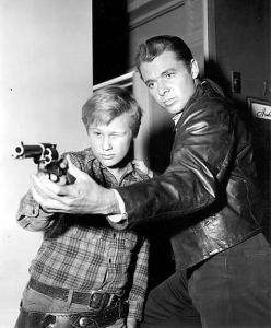 Brandon deWilde and Audie Murphy.