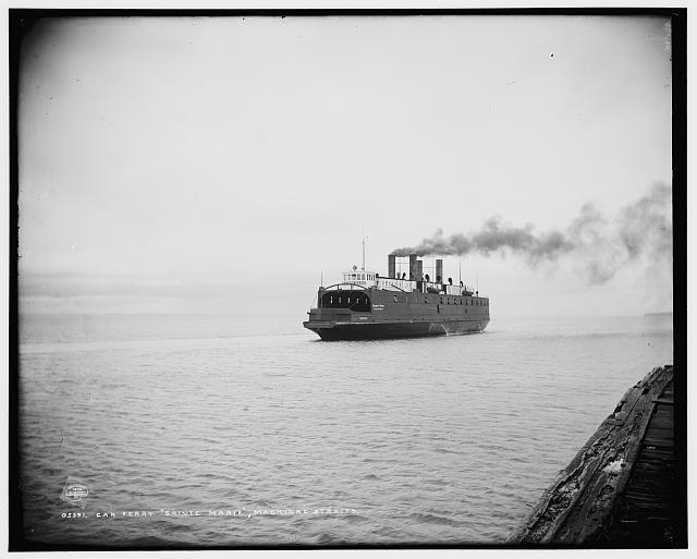 Car ferry Sainte Marie, Mackinac Straits