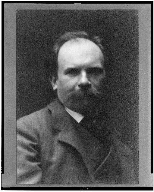 [Eugen D'Albert, head-and-shoulders portrait, facing...