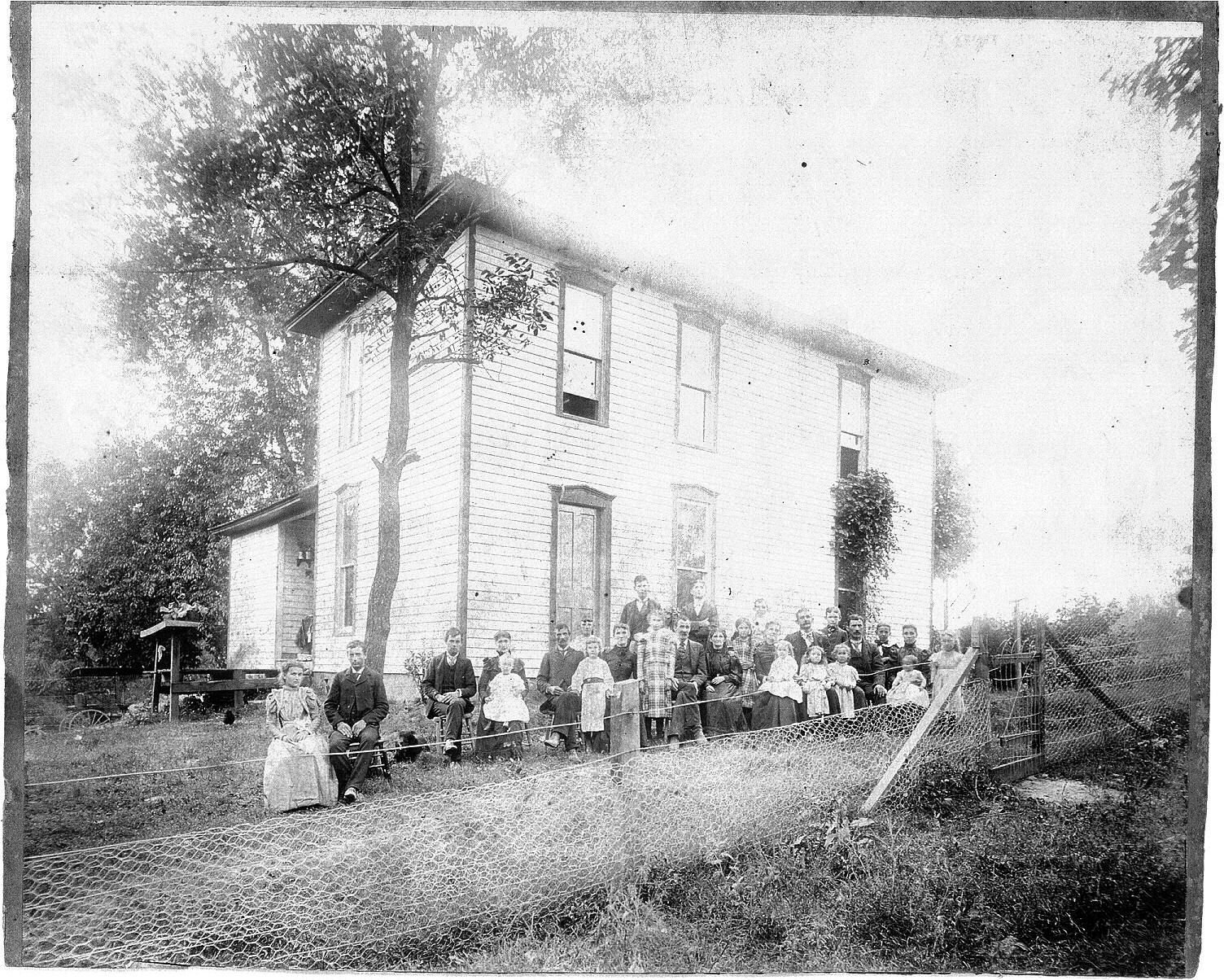 Gutridge family reunion 1899
