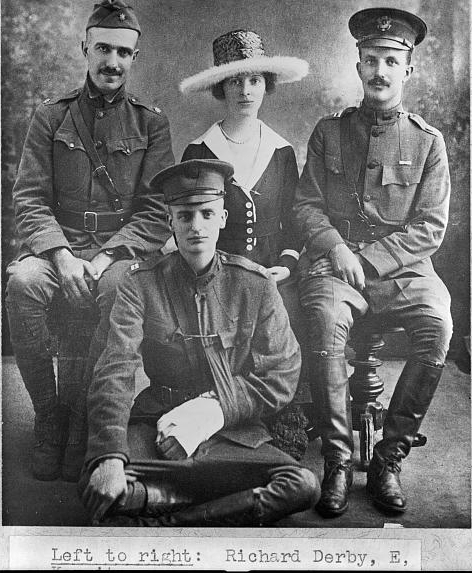 Richard Derby, Archie Roosevelt, Eleanor and...