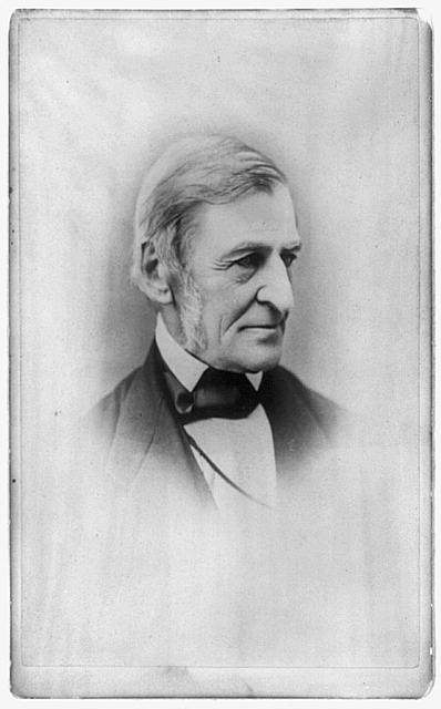 [Ralph Waldo Emerson, head-and-shoulders portrait, facing...