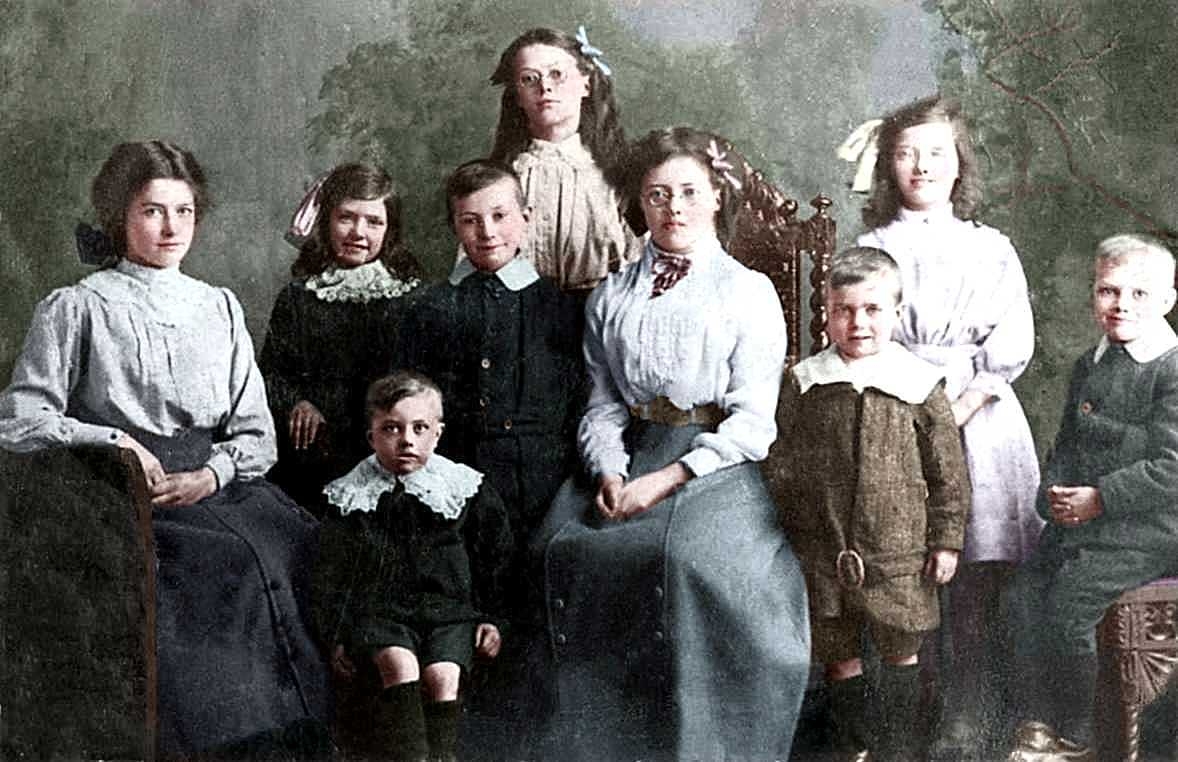 Mary Elizabeth Alexander & family