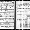 Alden Clyde Massey WW1 draft registration