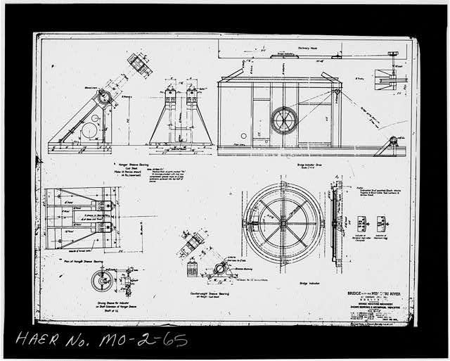 65. Photocopy of drawing (original plan M8) BRIDGE...