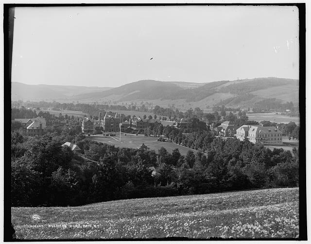 Soldiers' home, Bath, N.Y.