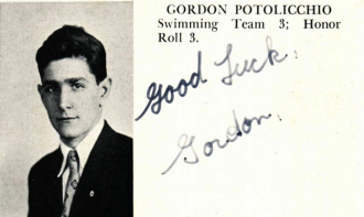 Gordon Potolicchio Curtis High School 1943