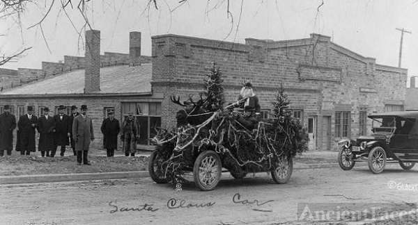Gilbert photo, Christmas 1913 Iowa