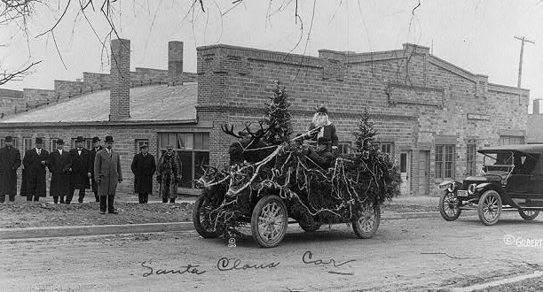 Gilbert photo, Christmas 1913 Iowa