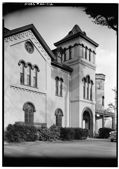 1. March 1960 FRONT ENTRANCE ON SOUTHWEST ELEVATION -...