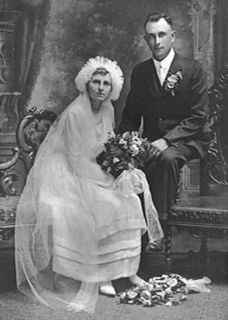 Helen Weishaar & Joe Thiel, Indiana 1919