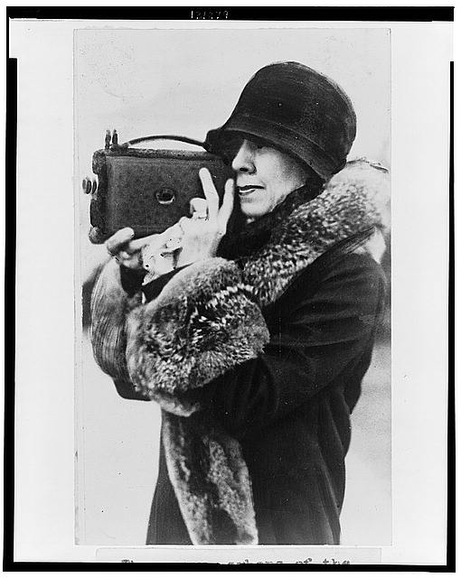 [Mrs. Coolidge, member of the White House News...