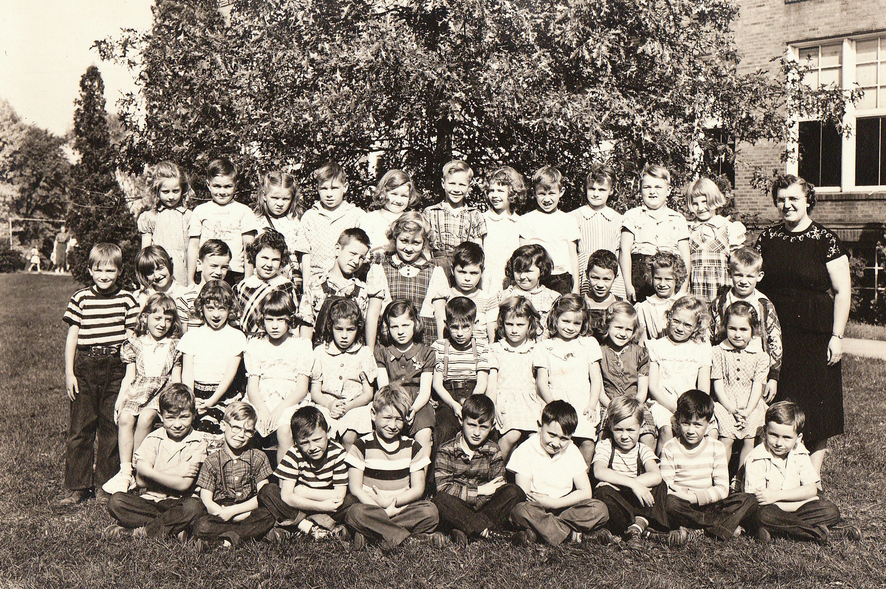 Lulu Bierman's Class, OH 1940