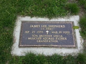 James Lee Shepherd gravesite