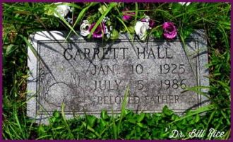 Garrett Hall gravesite